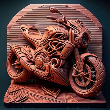 3D модель Ducati Diavel Strada (STL)